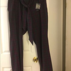 *PLUS* LANE BRYANT Plaid Pants size 20w